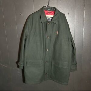 Paul & Shark Dark Green Men's Military Coat